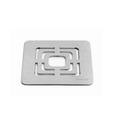 Rosseto Flat Square Stainless Steel Grill Top